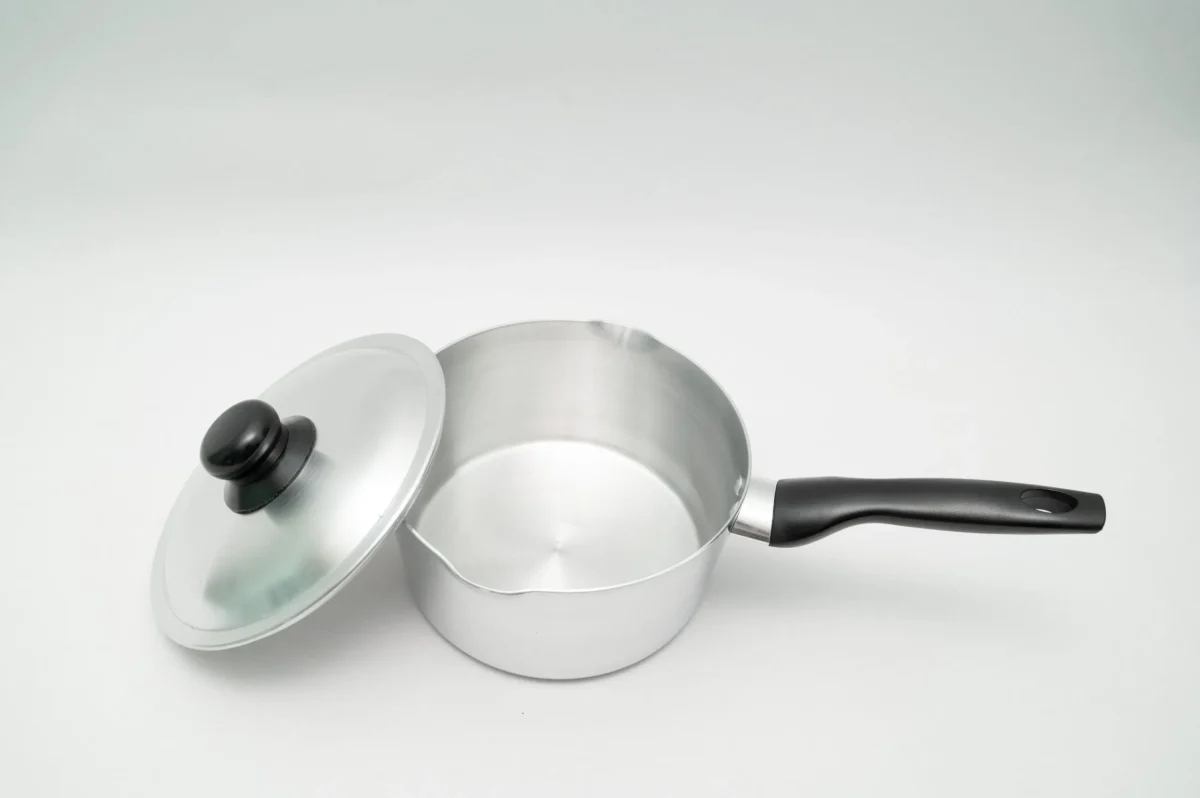 Aluminium Milkpan With Lid - Image 2