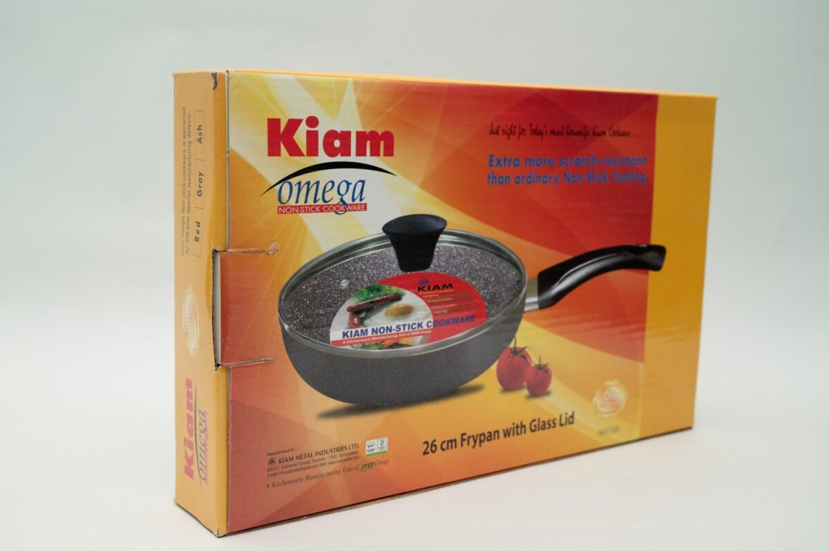 Non Stick Frypan With Glass Lid (Forged) - Image 5