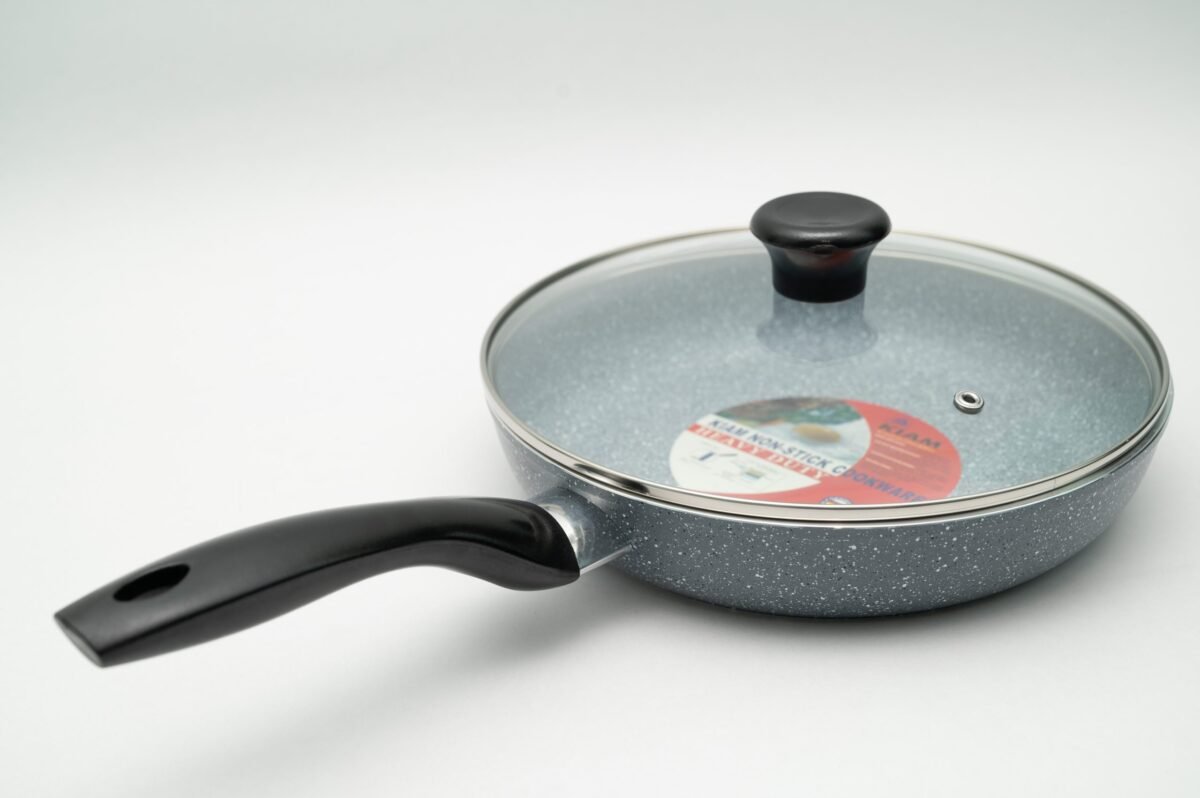 Non Stick Frypan With Glass Lid (Forged) - Image 4