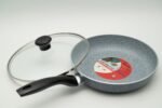 Non Stick Frypan With Glass Lid (Forged)