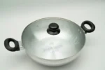 Aluminium Karai with Glass Lid - Image 2