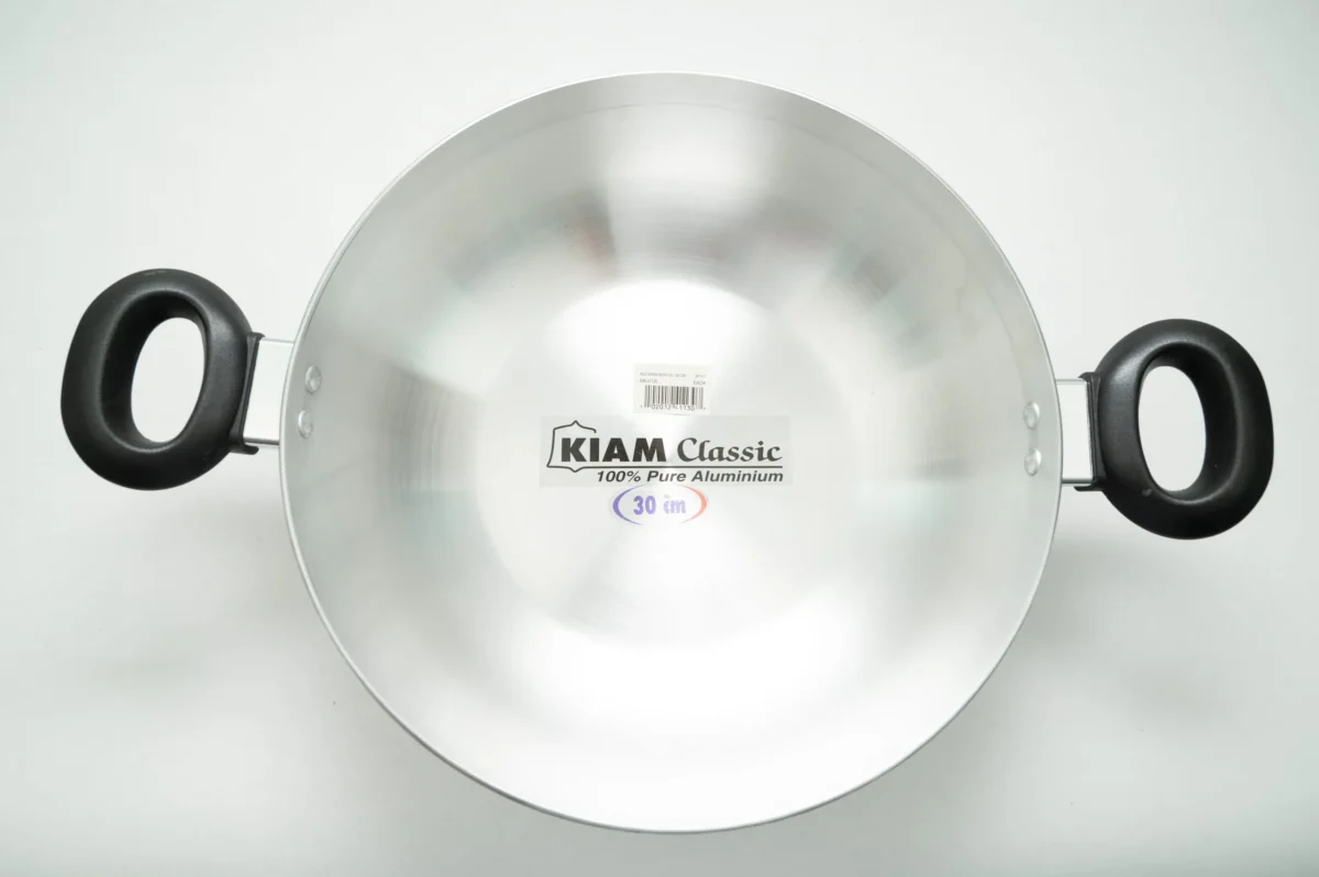 Aluminium Karai with Glass Lid - Image 3