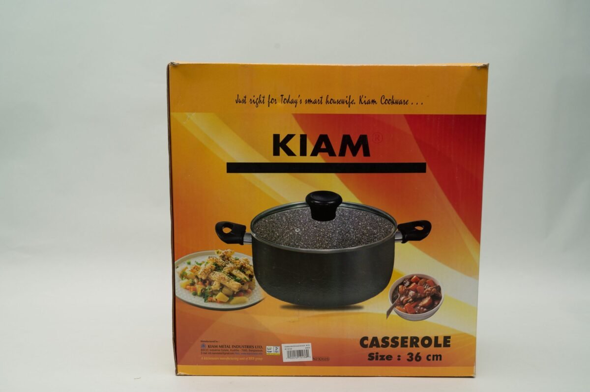 Non-Stick Casserole With Glass Lid - Image 4