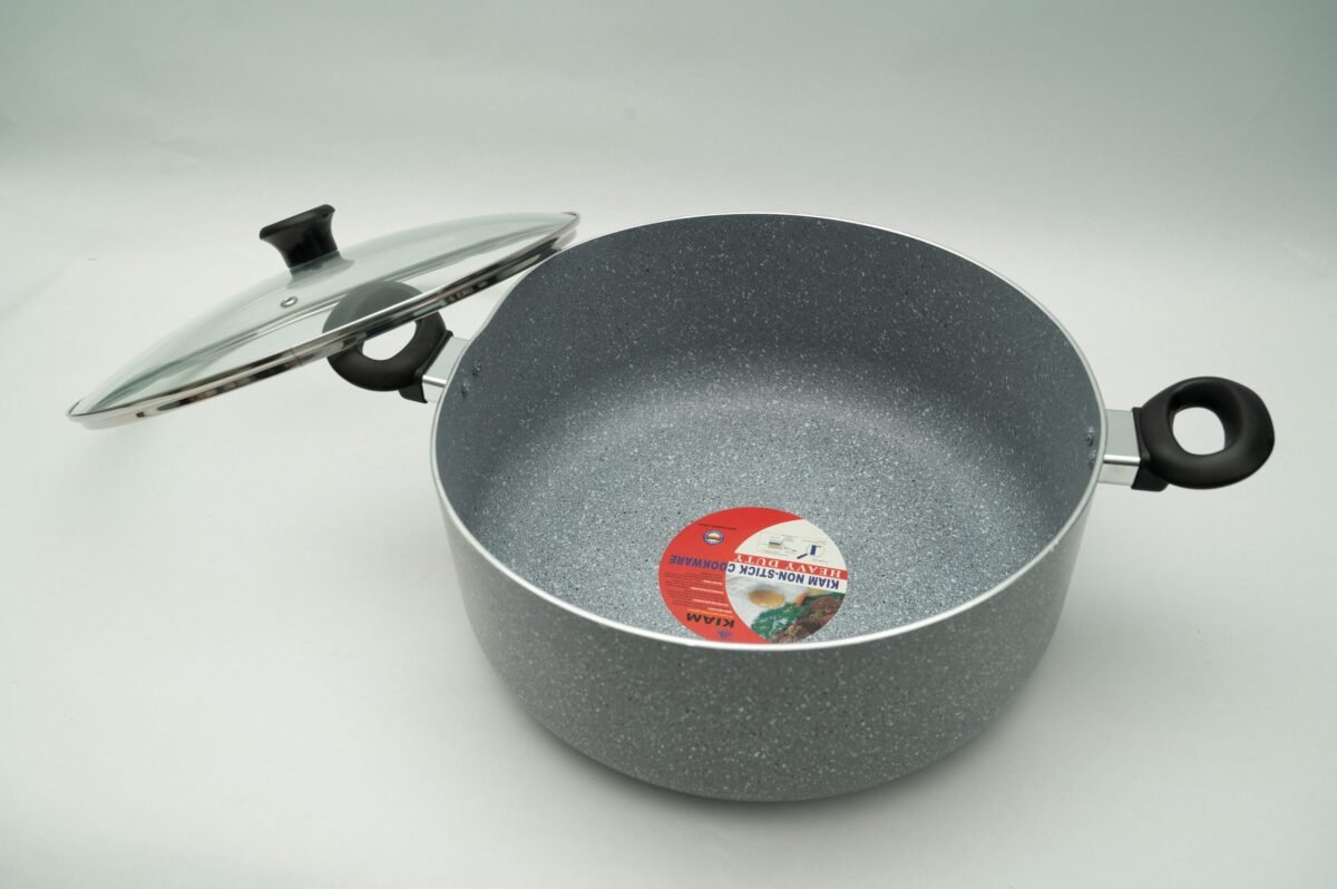 Non-Stick Casserole With Glass Lid - Image 1